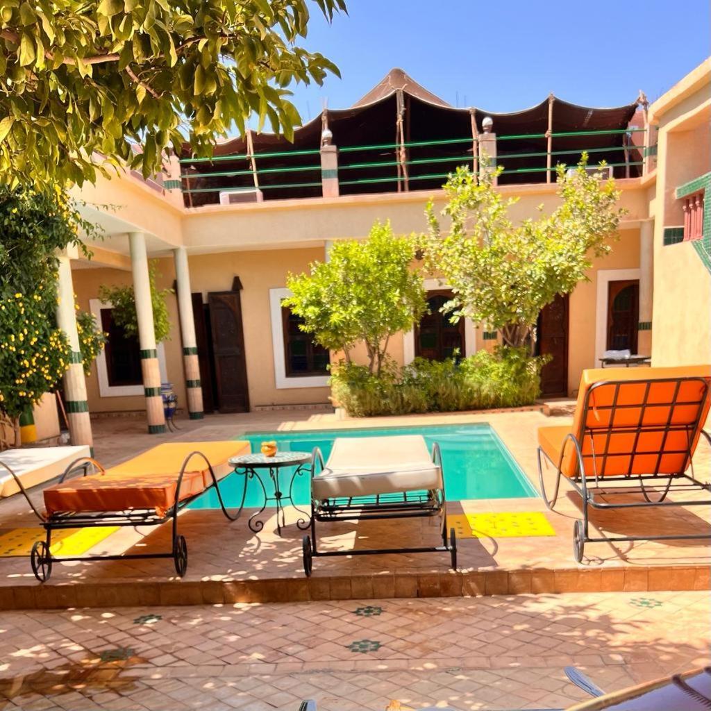 Riad Rime Garden Marrakech Lagouassem エクステリア 写真